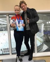 Валерия Хяникяйнен и Константин Меньшов